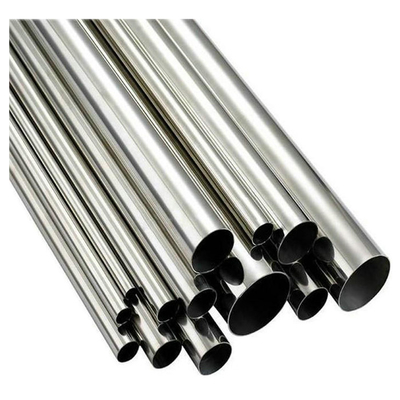 Bề mặt sáng Ống thép không gỉ hàn SS201 202 321 Ống tròn 400 # 600grit